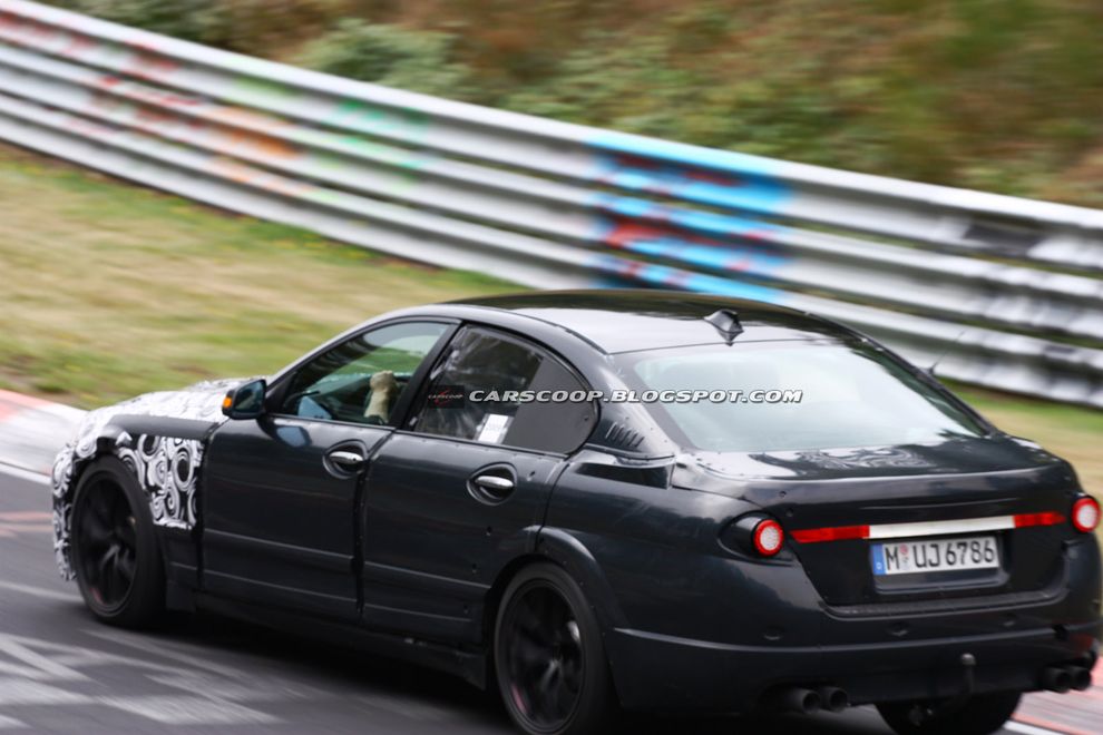 Nowe BMW M5 - zdjcie szpiegowskie