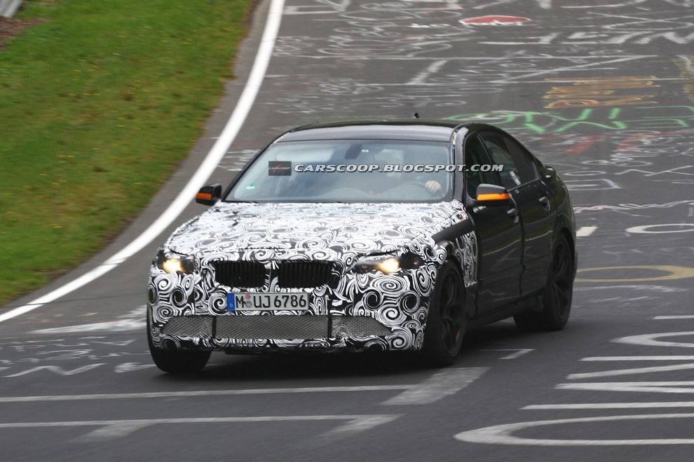 Nowe BMW M5 - zdjcie szpiegowskie