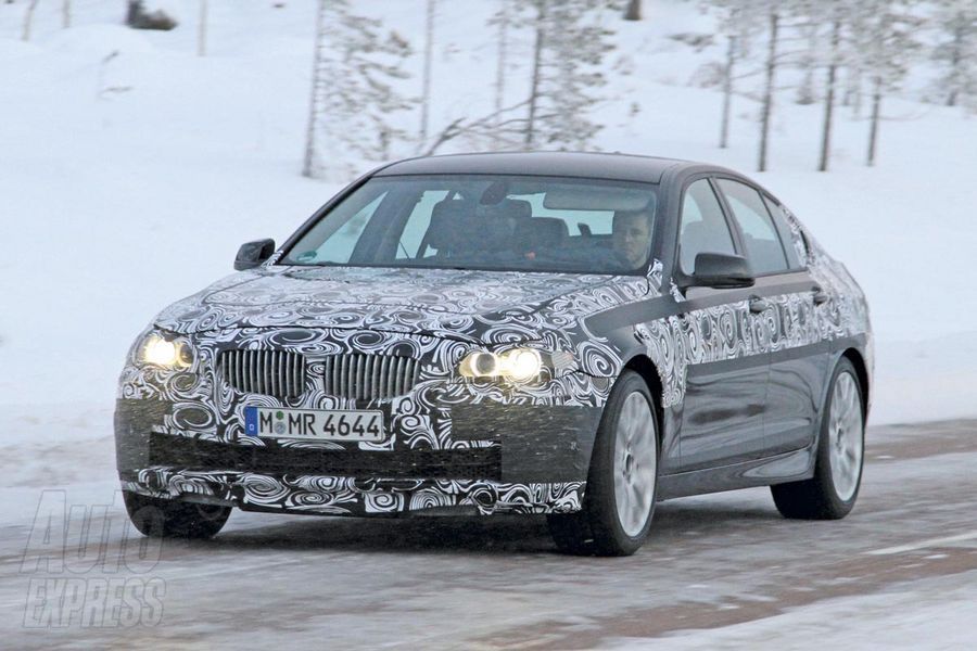 Nowe BMW M5 - zdjcie szpiegowskie