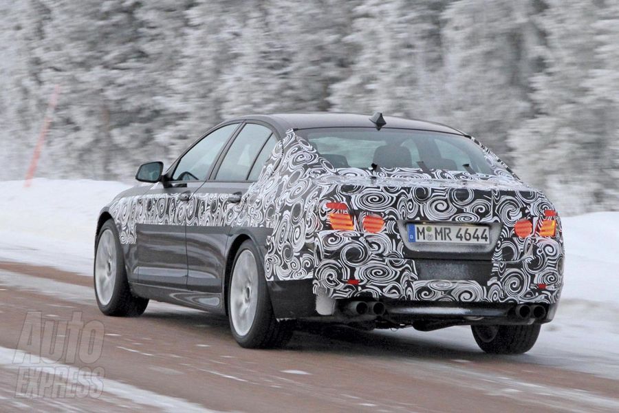 Nowe BMW M5 - zdjcie szpiegowskie