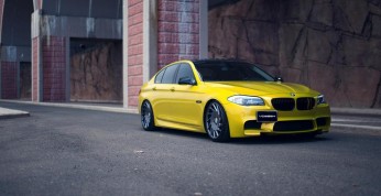 BMW serii 5 z fegami Vossen - wyjątkowe połączenie