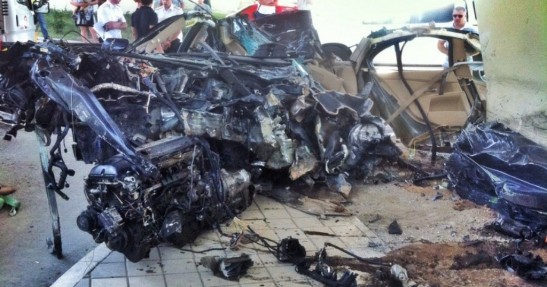 BMW - wypadek w Rosji