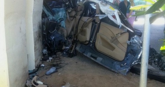 BMW - wypadek w Rosji