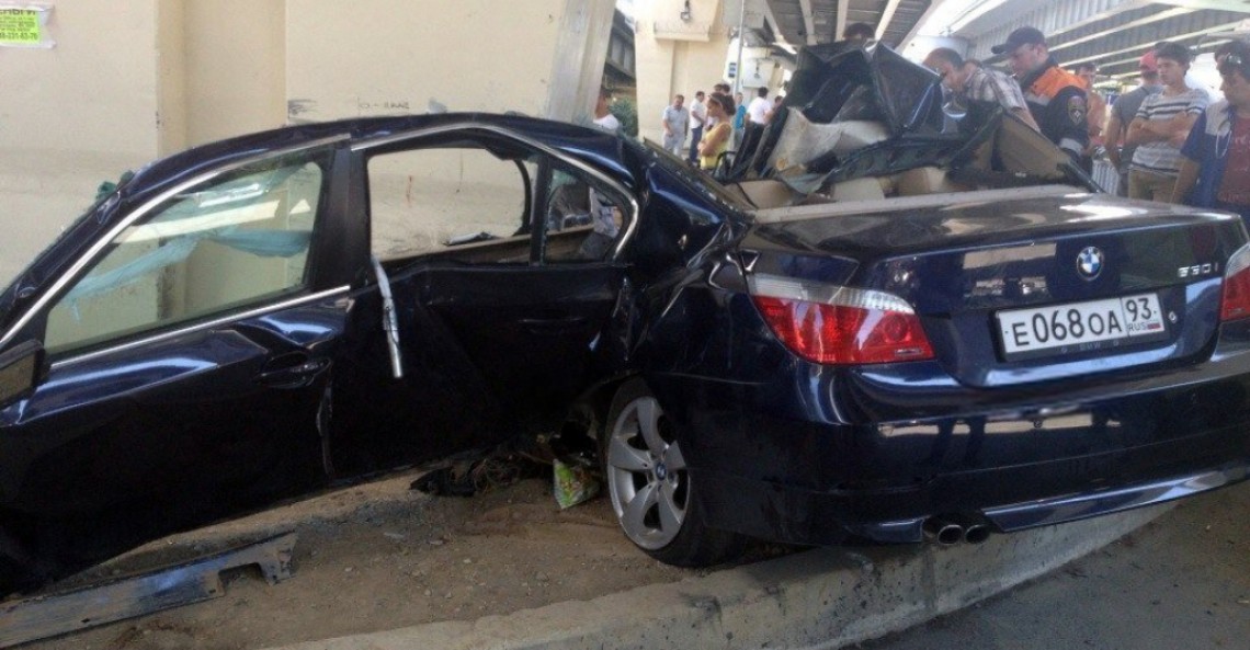 BMW - wypadek w Rosji