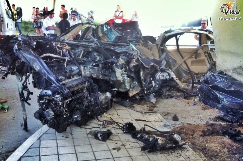 BMW - wypadek w Rosji