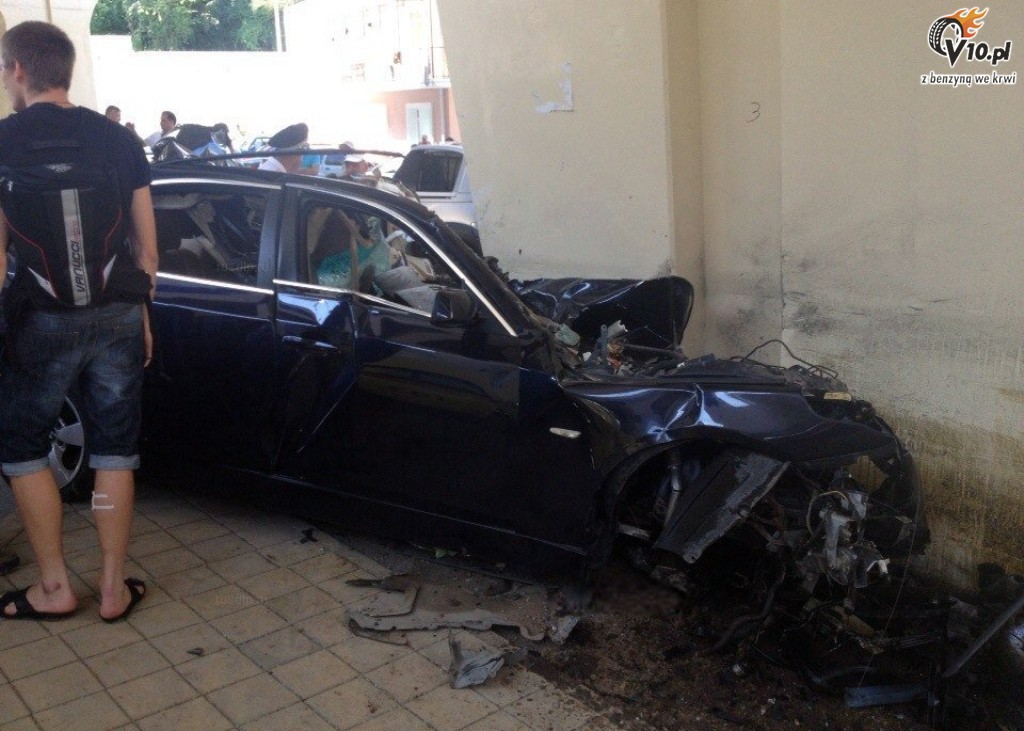 BMW - wypadek w Rosji