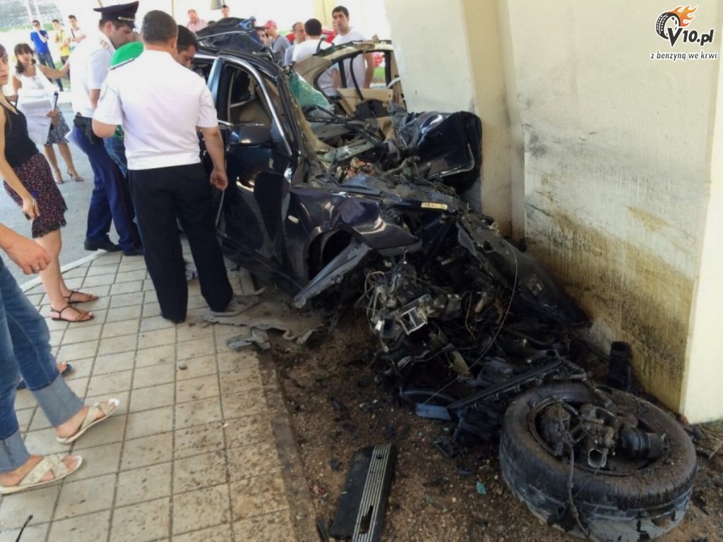 BMW - wypadek w Rosji
