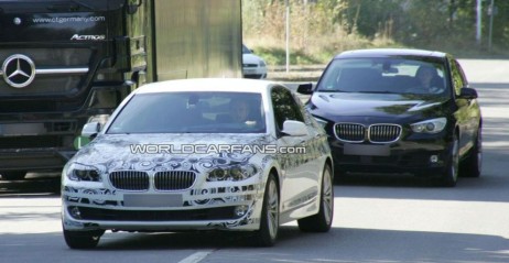 Nowe BMW serii 5 - zdjcie szpiegowskie