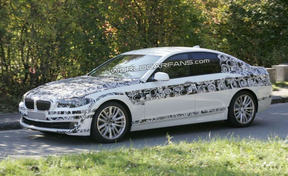 Nowe BMW serii 5 - zdjcie szpiegowskie