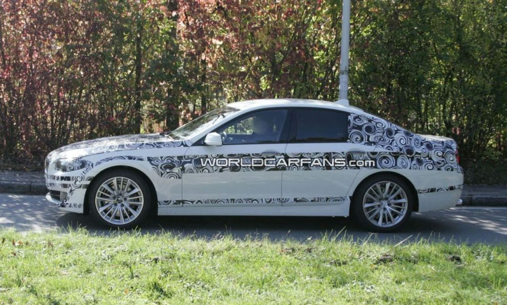 Nowe BMW serii 5 - zdjcie szpiegowskie
