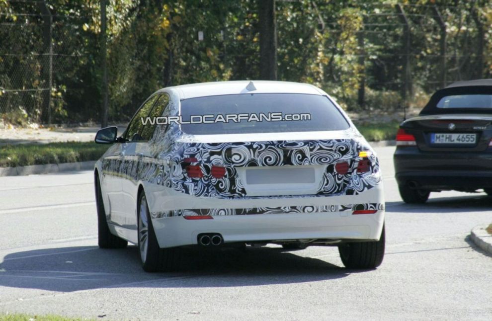 Nowe BMW serii 5 - zdjcie szpiegowskie