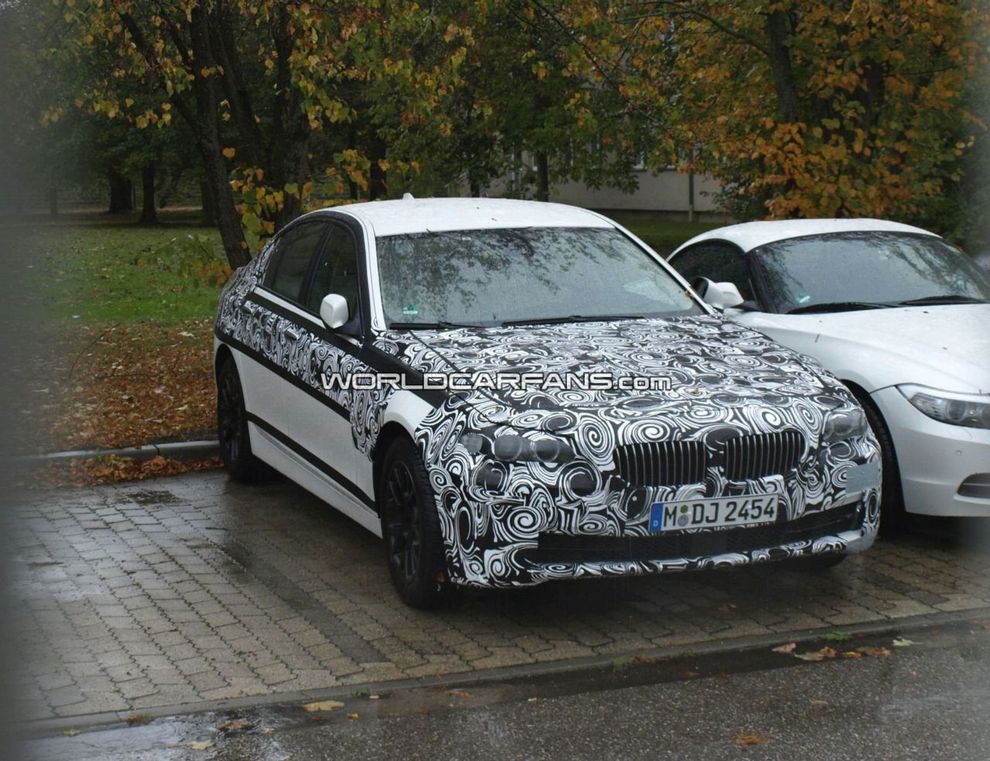 Nowe BMW serii 5 - zdjcie szpiegowskie