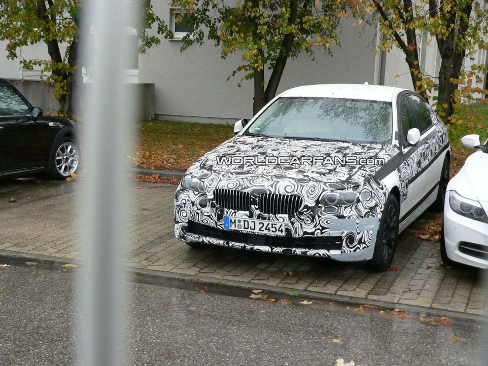Nowe BMW serii 5 - zdjcie szpiegowskie
