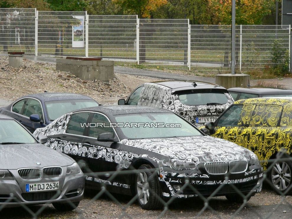 Nowe BMW serii 5 - zdjcie szpiegowskie
