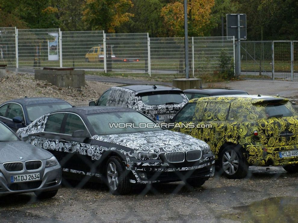 Nowe BMW serii 5 - zdjcie szpiegowskie
