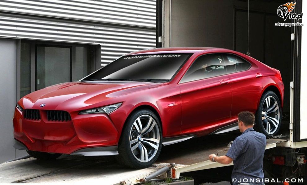BMW prototyp auta sportowego wizualizacja