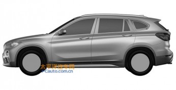 BMW X1 w wersji LWB na rysunkach patentowych
