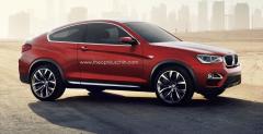 BMW X4 Coupe - wizualizacja