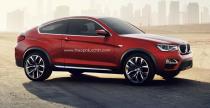 BMW X4 Coupe - wizualizacja