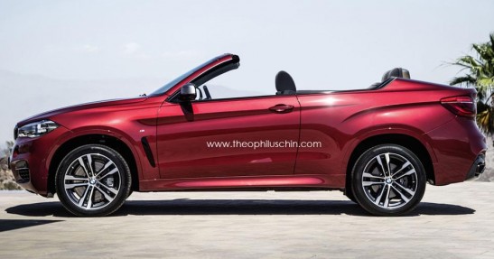 BMW X6 Cabrio - wizualizacja