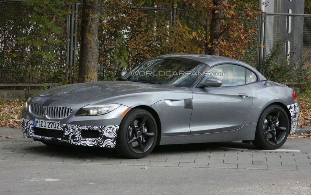BMW Z4 z pakietem M - zdjcie szpiegowskie