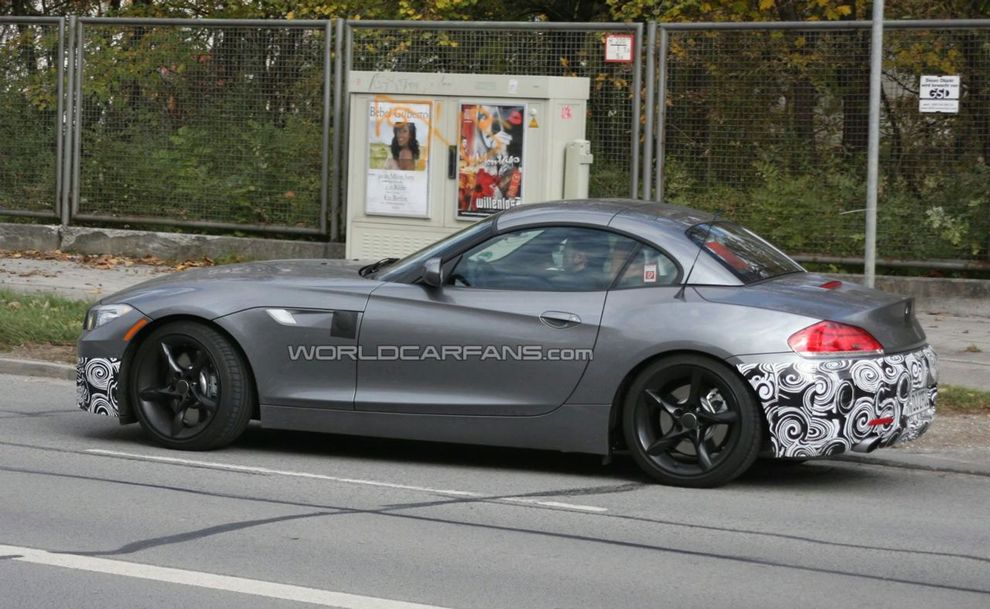 BMW Z4 z pakietem M - zdjcie szpiegowskie