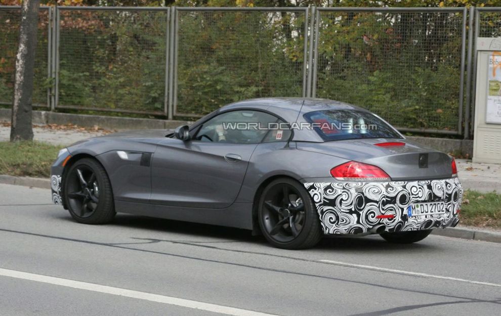 BMW Z4 z pakietem M - zdjcie szpiegowskie