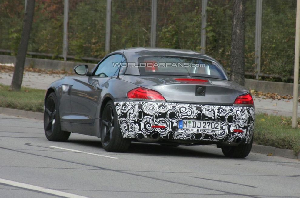 BMW Z4 z pakietem M - zdjcie szpiegowskie