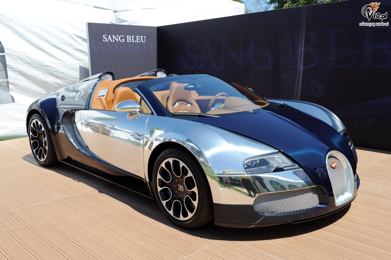 Bugatti Veyron Grand Sport Sang Bleau