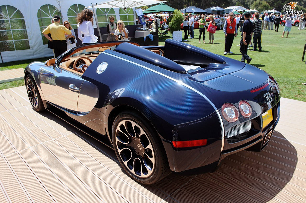 Bugatti Veyron Grand Sport Sang Bleau