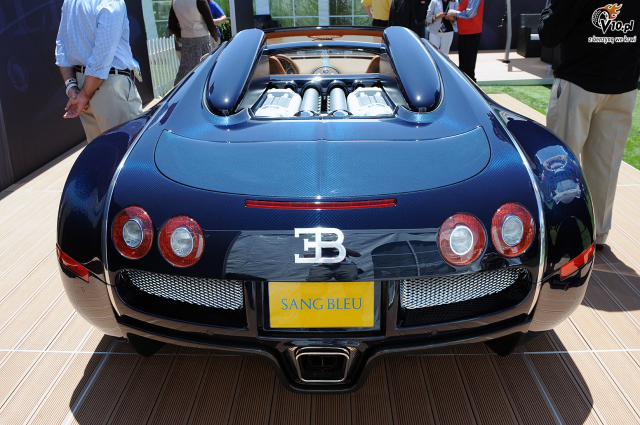 Bugatti Veyron Grand Sport Sang Bleau