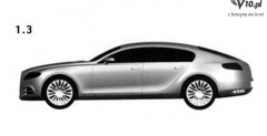 Bugatti 16 C Galibier - szkic projektowy