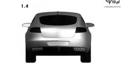 Bugatti 16 C Galibier - szkic projektowy
