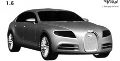 Bugatti 16 C Galibier - szkic projektowy