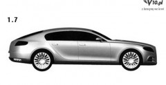 Bugatti 16 C Galibier - szkic projektowy
