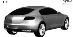 Bugatti 16 C Galibier - szkic projektowy