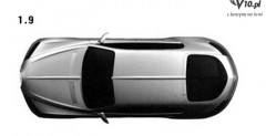 Bugatti 16 C Galibier - szkic projektowy