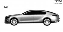Bugatti 16 C Galibier - szkic projektowy