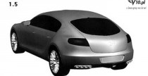 Bugatti 16 C Galibier - szkic projektowy