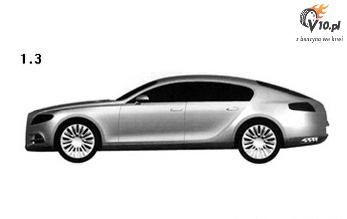 Bugatti 16 C Galibier - szkic projektowy