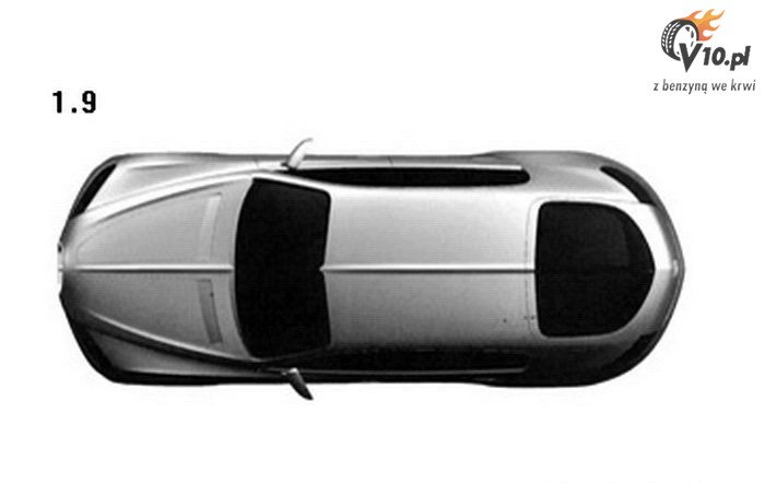 Bugatti 16 C Galibier - szkic projektowy