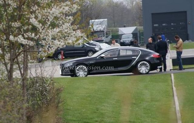 Bugatti 16C Galibier - zdjcie szpiegowskie