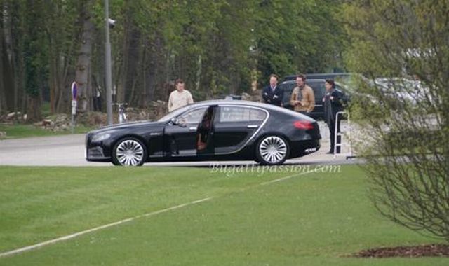 Bugatti 16C Galibier - zdjcie szpiegowskie