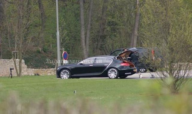 Bugatti 16C Galibier - zdjcie szpiegowskie