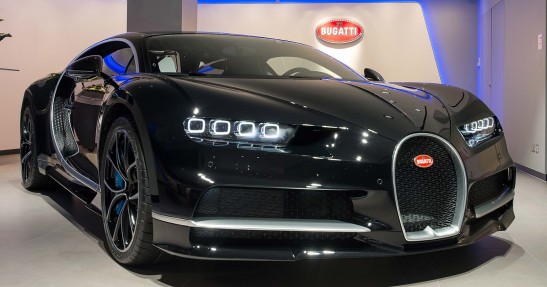 Bugatti Chrion showroom
