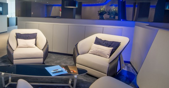 Bugatti Chrion showroom