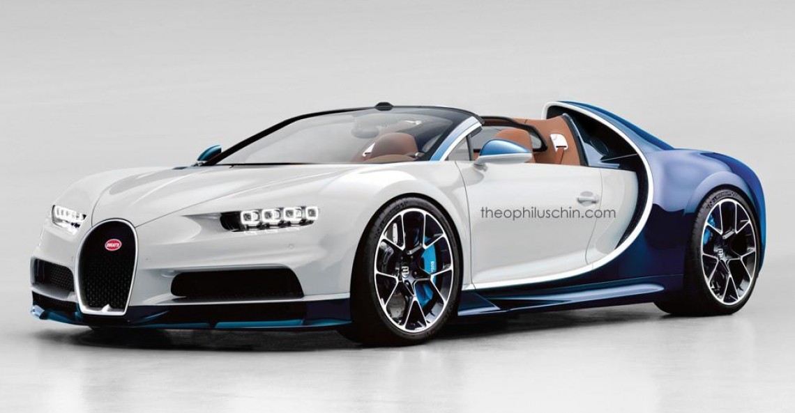 Bugatti Chiron Grand Sport - wizualizacja