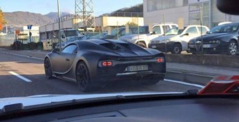 Prototypy Bugatti Chiron sfotografowane w Los Angeles
