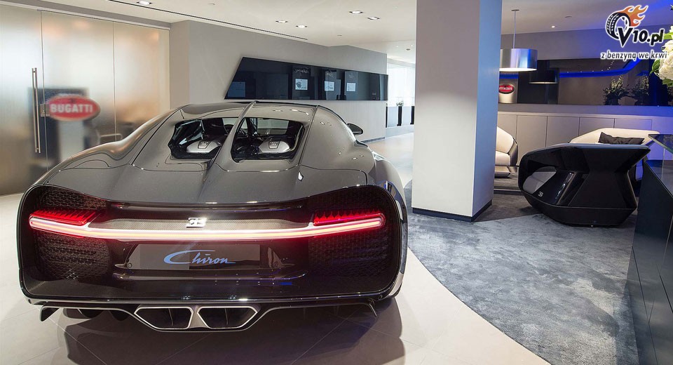 Bugatti Chrion showroom