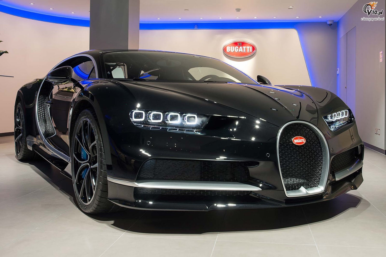 Bugatti Chrion showroom